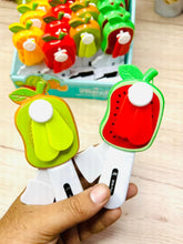 Kid's Hand Pressure Mini Fruit Fan Cool Summer Fan/ Fan Without Battery - pack of Any 1
